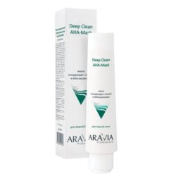 Aravia professional Маска очищающая с глиной и AHA-кислотами для лица Deep Clean 100 мл (Aravia professional
