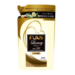 Funs Кондиционер для белья концентрированный с ароматом белой мускусной розы запасной блок 520 мл (Funs