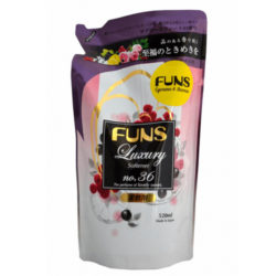Funs Кондиционер для белья концентрированный с ароматом грейпфрута и черной смородины запасной блок 520 м (Funs
