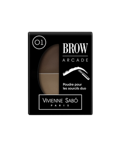 Vivienne sabo Brow Arcade Тени для бровей двойные