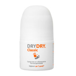 Dry Dry Дезодорант-антиперспирант от обильного потоотделения Classic roll-on