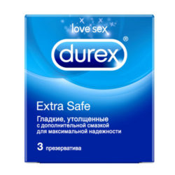 Durex Презервативы Extra Safe №3 3 шт. (Durex