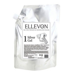 Ellevon Премиум альгинатная маска с серебром (гель + коллаген) 1000 мл+100 мл (Ellevon