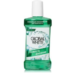 Global white Освежающий ополаскиватель  300 мл (Global white