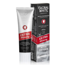 Global white Зубная паста Extra whitening. Active oxygen 