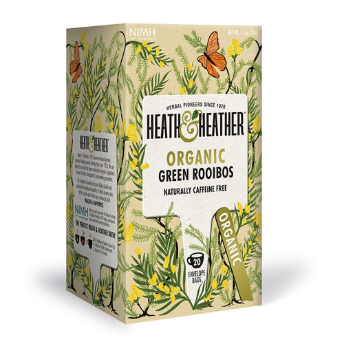 Heath&Heather Напиток травяной Зеленый ройбуш  Органик 20 пак. (Heath&Heather