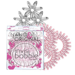 Invisibobble Набор резинок для волос Bee Mine розовое золото/прозрачный (Invisibobble