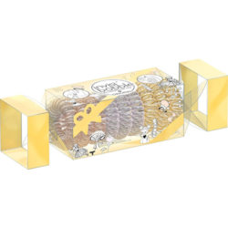 Invisibobble Подарочный набор I Live In Wonderland бронзовый/розовый/золотой (Invisibobble