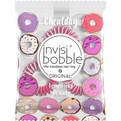 Invisibobble Ароматизированная резинка-браслет для волос Cheat Day Donut Dream розовый (Invisibobble