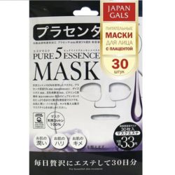 Japan Gals Japan Gals Маска с плацентой Pure5 Essential 30 шт (Japan Gals