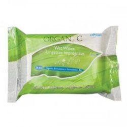 Organyc Женские влажные салфетки для интимной гигиены 20шт (Organyc