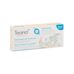 Teana Стефания Несмываемый термозащитный концентрат для восстановления сухих и поврежденных волос 10х5 мл (Teana