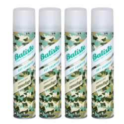 Batiste Комплект Camouflage Сухой шампунь 4 шт х 200 мл (Batiste