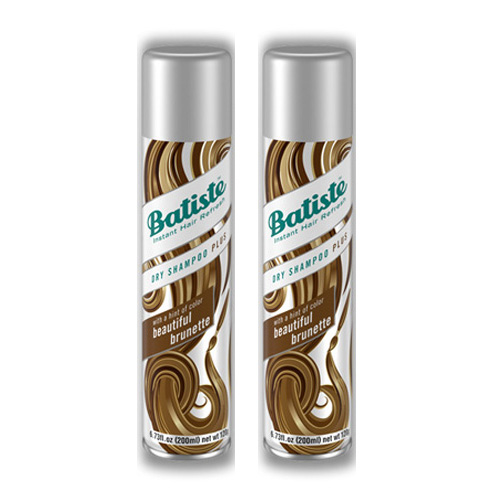 Batiste Комплект Medium Beautiful Brunette Сухой шампунь 2 шт х 200 мл (Batiste