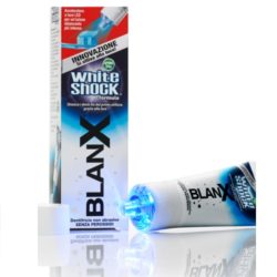 Blanx Зубная паста отбеливающая Вайт шок со светдиодным активатором 50мл (Blanx