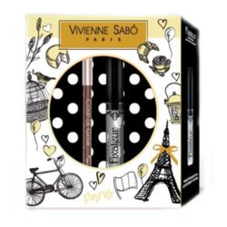 Vivienne sabo Подарочный набор (Карандаш для бровей тон 001 + гель для бровей Fixateur) (Vivienne sabo