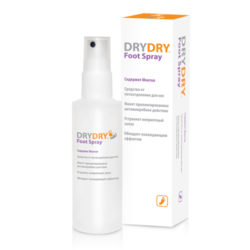 Dry Dry Средство от потовыделения ног Foot Spray 100 мл (Dry Dry)
