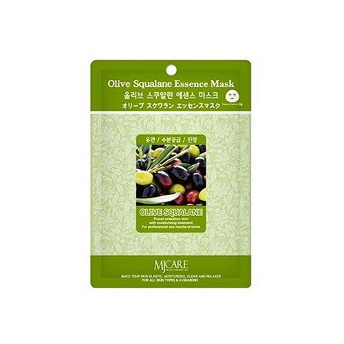Mijin Тканевая маска олива Olive Squalane Essence Mask Mijin 23 г (Mijin