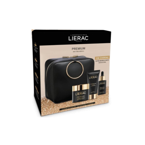 Lierac Набор Люкс Крем анти-аж Абсолю 50 мл + Маска анти-аж Абсолю 75 мл + Сыворотка анти-аж Абсолю 30 мл+ косметичка (Lierac