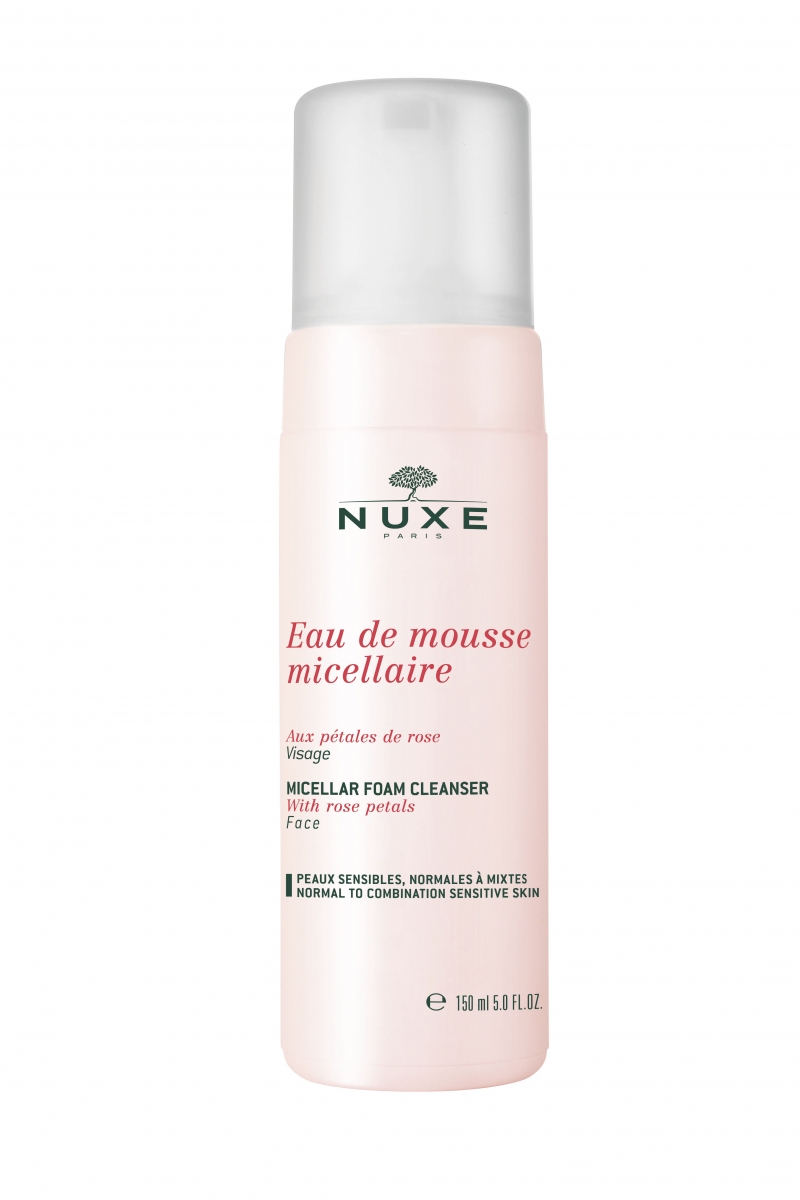 Nuxe Мицеллярная очищающая пена с лепестками роз 150мл (Nuxe