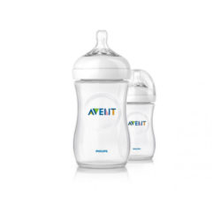 Avent Бутылочка для кормления Natural line 2х260 мл (Avent