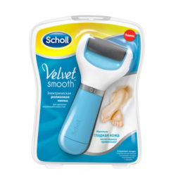 Scholl Электрическая роликовая пилка для удаления огрубевшей кожи стоп (Средняя жесткость) (Scholl