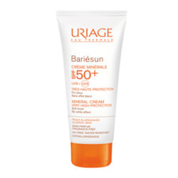 Uriage Минеральный крем для хрупкой аллергичной кожи SPF50+ Барьесан 100мл (Uriage