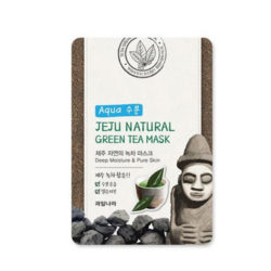Welcos Маска для лица успокаивающая Jeju Nature's Green Tea Mask 20мл (Welcos