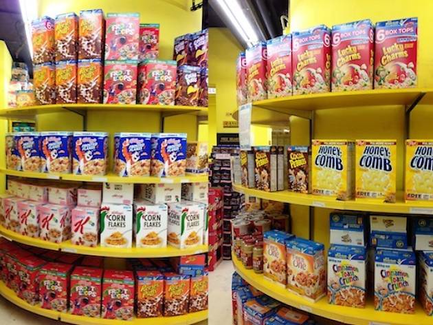 Покупка хлопьев в магазине