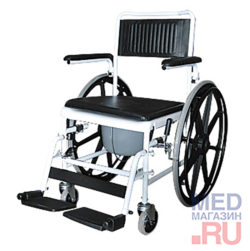 Инвалидная кресло-каталка инвалидная с туалетным устройством 5019W24