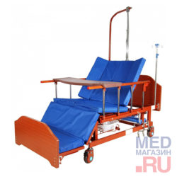 Кровать функциональная медицинская механическая арт. Е-45А (ММ-152Н) ЛДСП