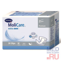 Подгузники  Molicare Premium soft extra воздухопроницаемые (30шт/уп) (169848