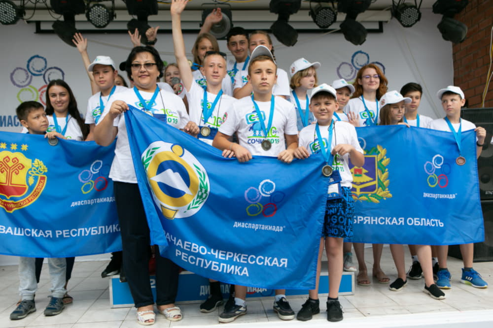 Диаспартакиада закрытие