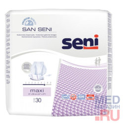 Подгузники анатомические для взрослых San Seni по 30 шт