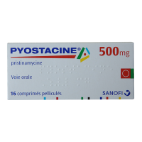 Пиостацин (Пристинамицин) таб. 500мг 16шт Sanofi-Aventis Франция
