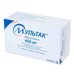 Мультак Дронедарон таб, 400мг №60