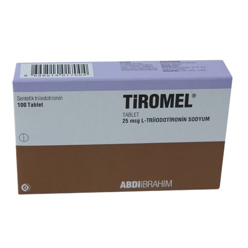 Тиромель (Цитомель, Лиотиронин, Tiromel) таблетки 25мкг №100