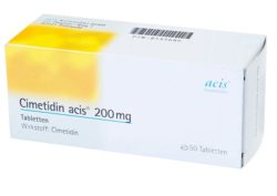 Циметидин таб. 200мг №100 Acis Arzneimittel, GmbH Германия