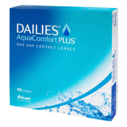 Контактные линзы Dailies AquaComfort Plus (90 линз)