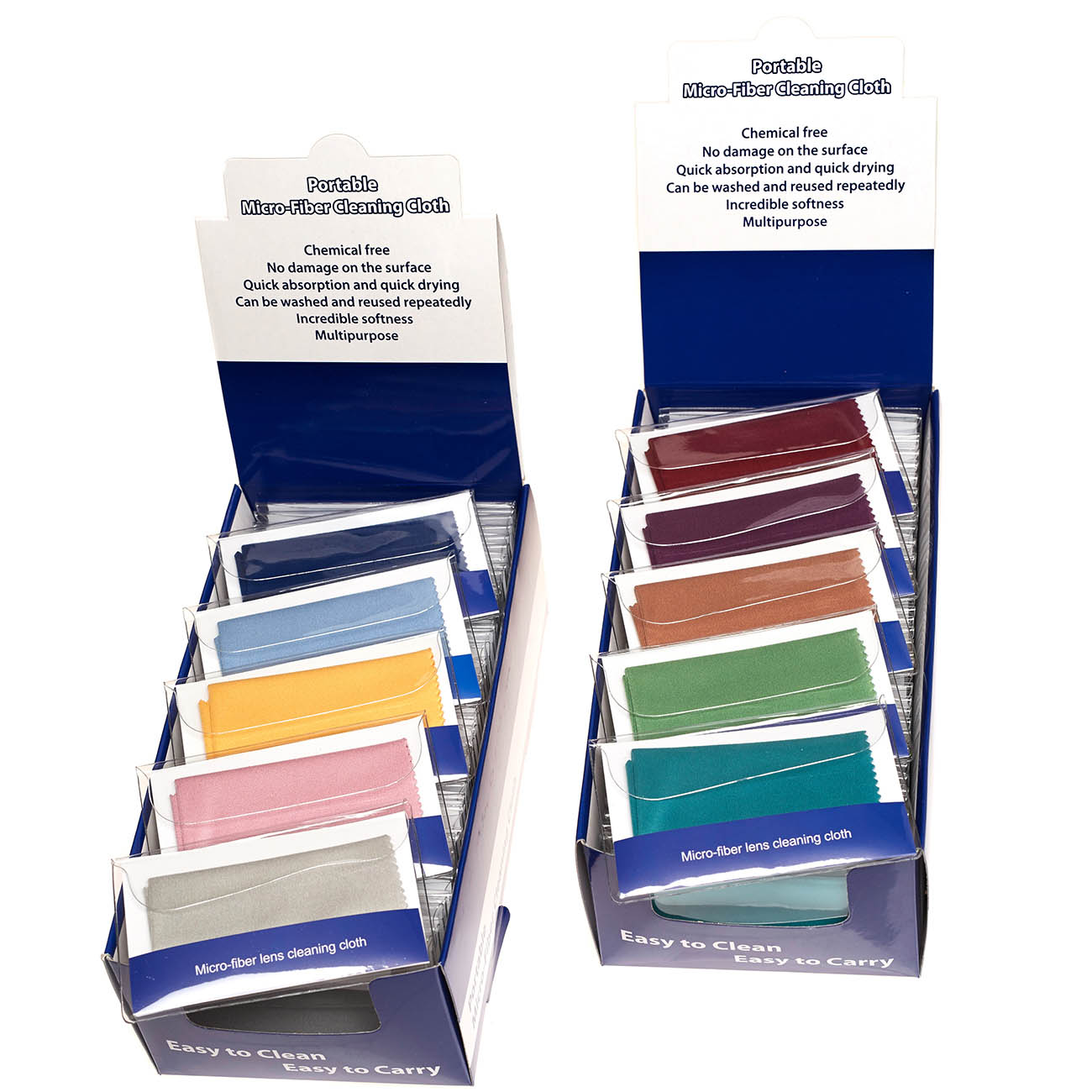 Салфетка из микрофибры CW-65100 (КA-1416) синий