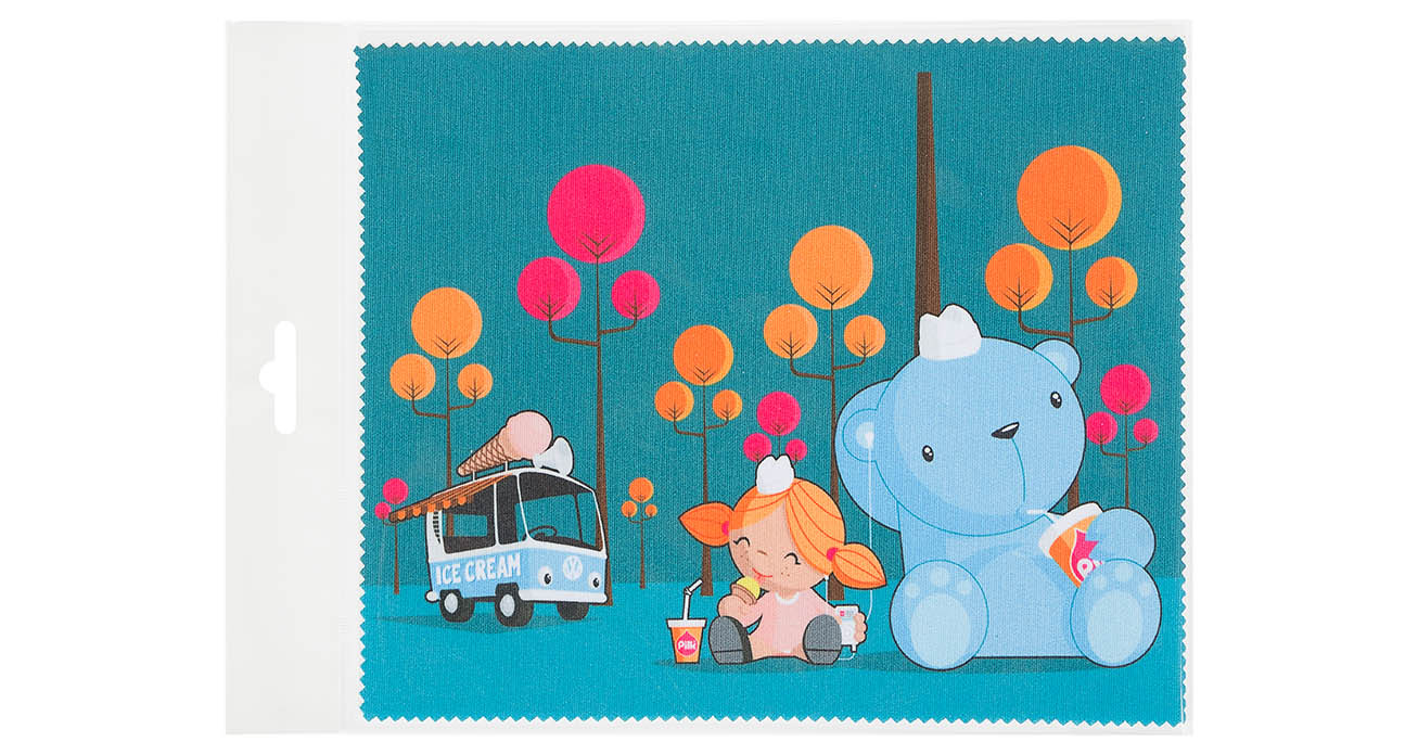 Салфетка микрофибра с рисунком