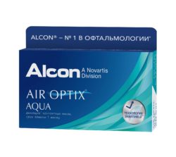 Контактные линзы AIR OPTIX AQUA (6 линз)