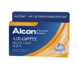 Контактные линзы AIR OPTIX Night & Day AQUA (3 линзы)