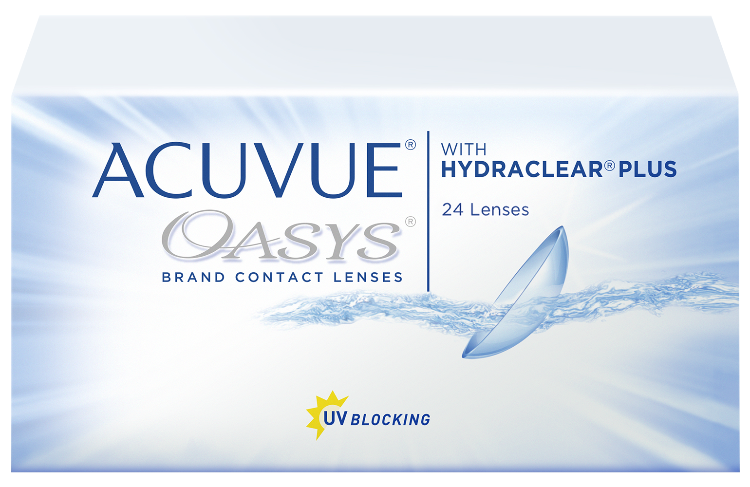 Контактные линзы ACUVUE OASYS  with HYDRACLEAR PLUS (24 линзы)