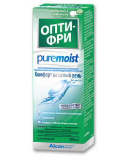 Раствор Опти-Фри  PureMoist (300 ml + контейнер)