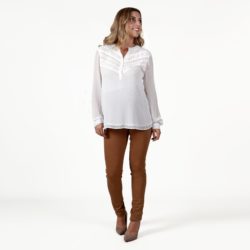 Фото товара Брюки твиловые для беременных