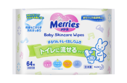 Фото товара Влажные салфетки MERRIES Flushable Запасной блок 64шт