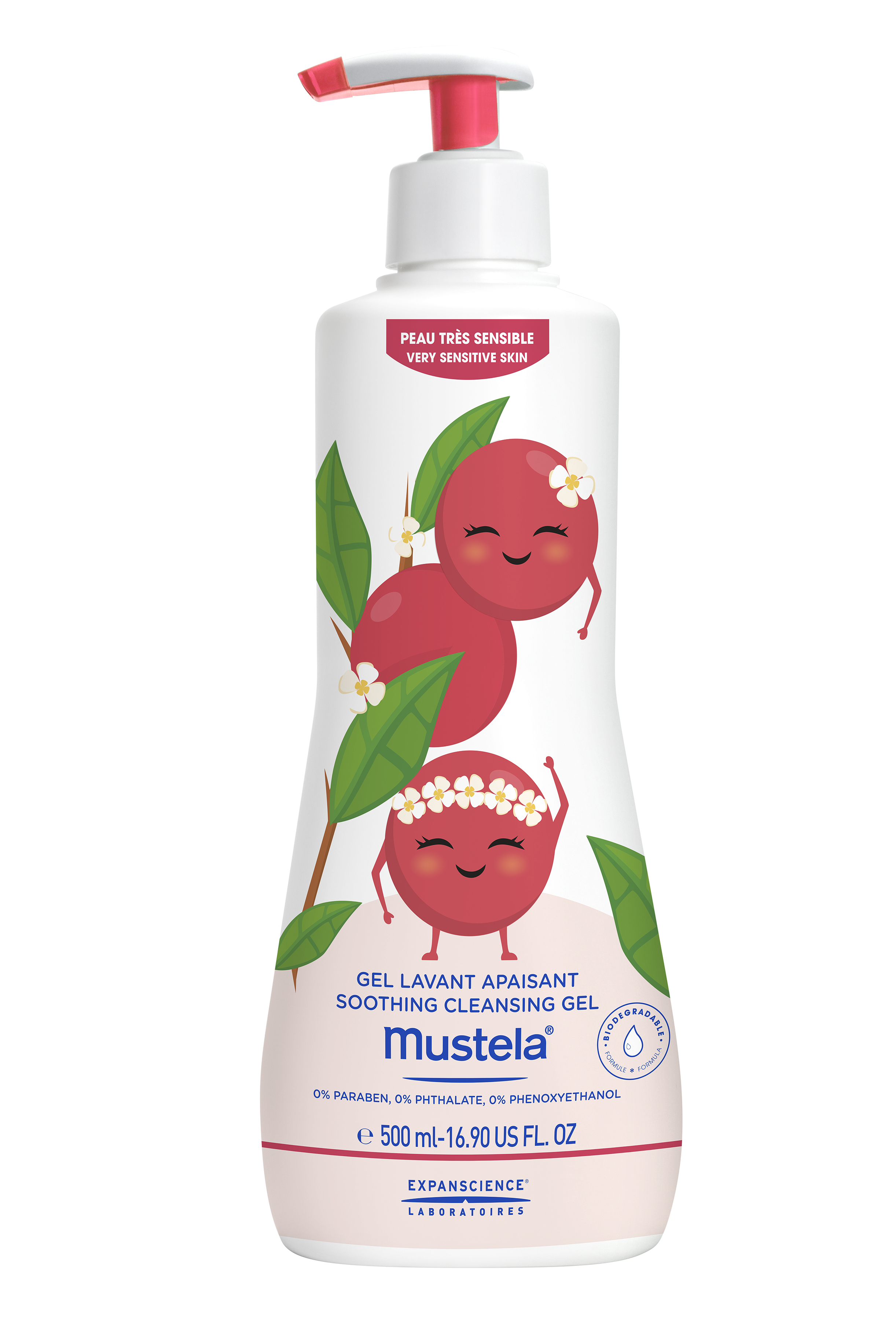 Фото товара Гель для купания успокаивающий Mustela