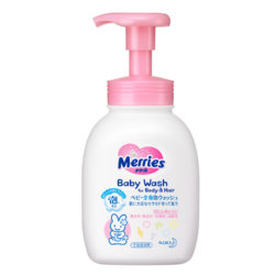 Фото товара Детская пенка для купания MERRIES с помпой