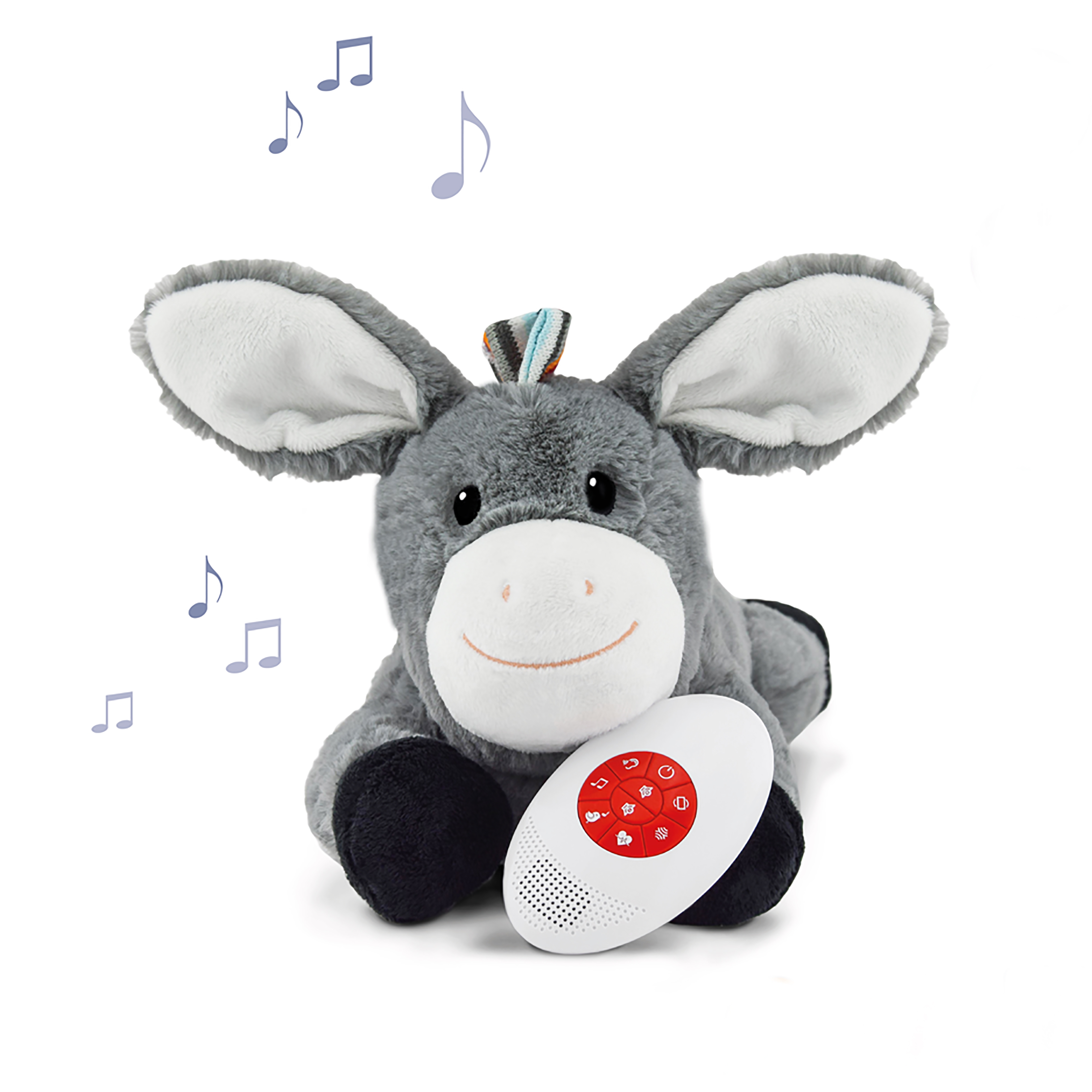 Фото товара Музыкальная мягкая игрушка-комфортер Дон ZAZU 0+